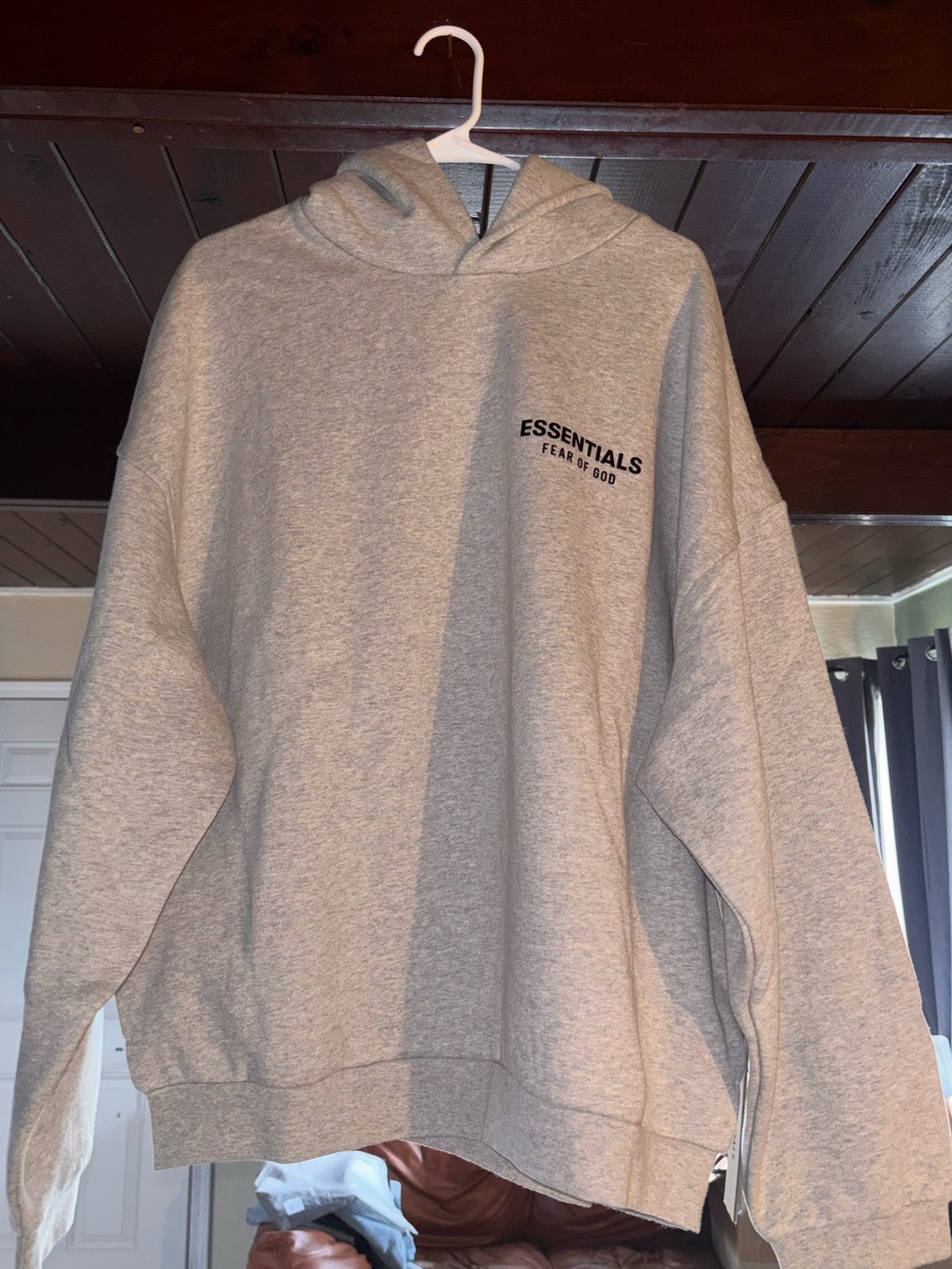Fear Of God Essentials “Heather Grey” Hoodie